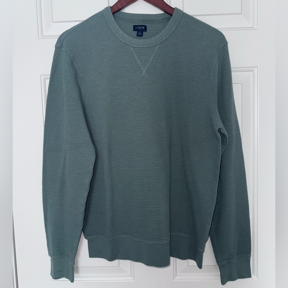J. Crew Men's Crewneck Sweater — Sage Green
